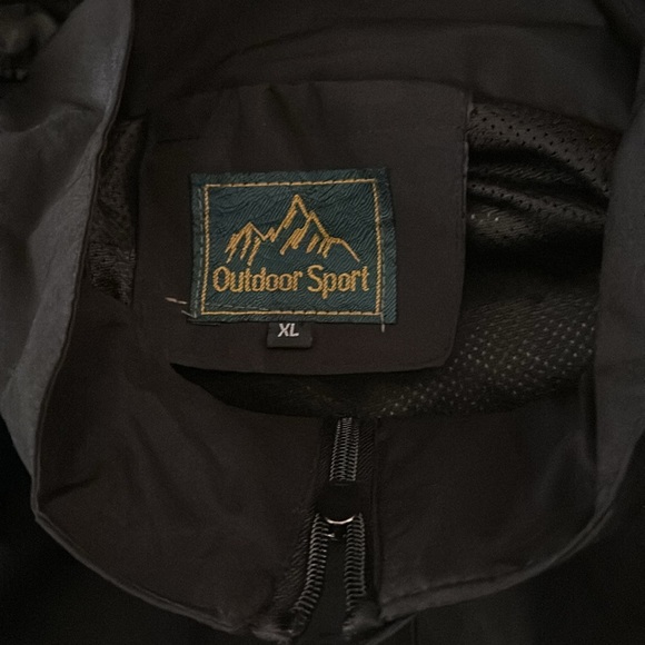 Outdoor Sport Men’s Jacket Waterproof Raincoat X-Large - Picture 6 of 6